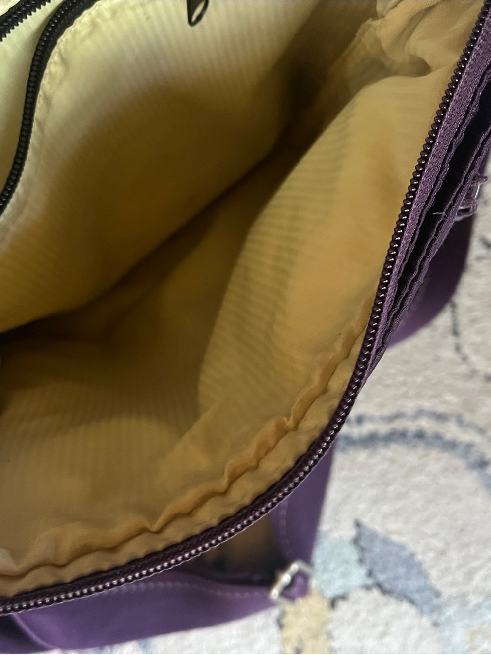 Sherpani Deep Plum Quilted Crossbody Bag - Picture 8 of 13